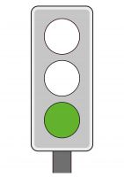 Ampel, grün - Medienportal der Siemens Stiftung